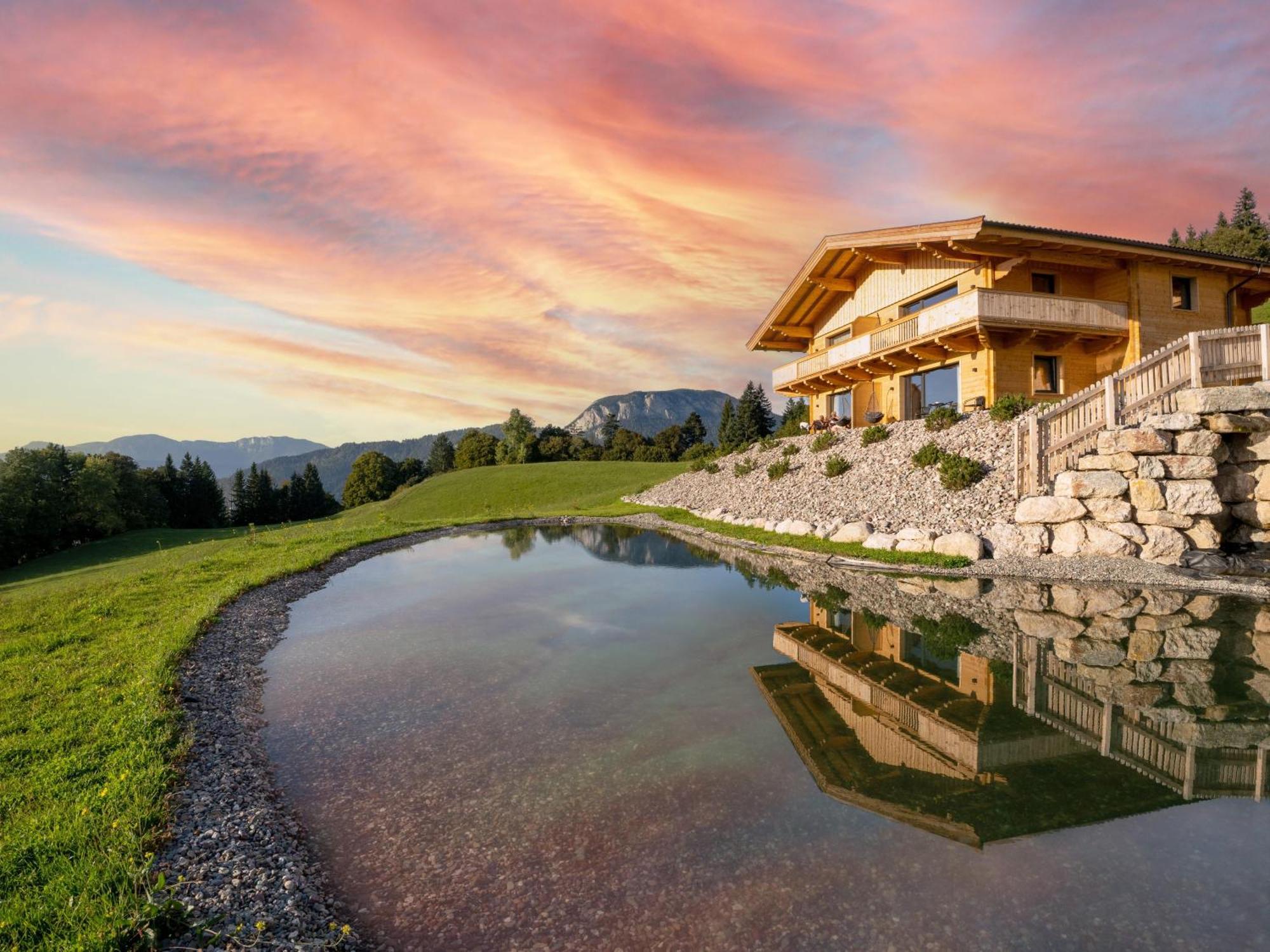 Alpenchalets Oberlaiming Itter Extérieur photo
